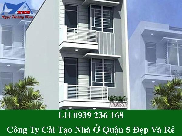 Công ty cải tạo nhà tại quận 5 đẹp và sang trọng