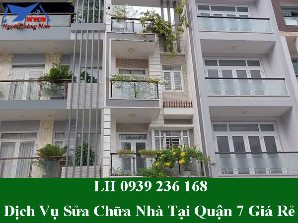 Dịch vụ sửa chữa nhà tại quận 7 giá rẻ