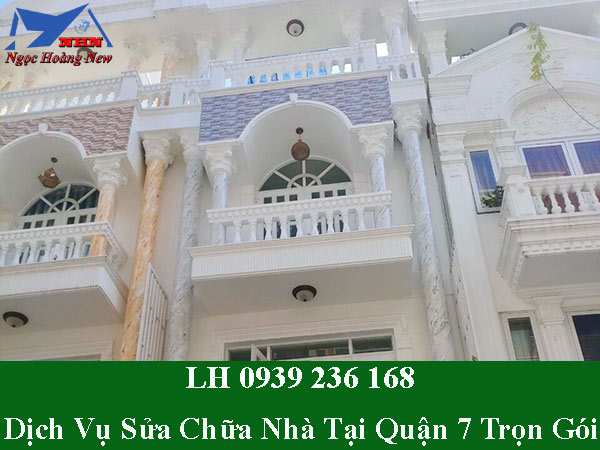 Dịch vụ sửa chữa nhà ở quận 7 trọn gói với giá rẻ nhất