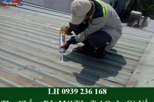 Thợ chống dột mái tôn tại quận gò vấp giá rẻ