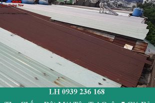 Thợ chống dột mái tôn tại quận 7 giá rẻ và chuyên nghiệp