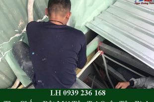 Thợ chống dột mái tôn tại quận tân bình giá rẻ