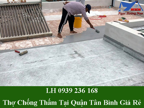 Thợ chống thấm tại quận tân bình giá rẻ