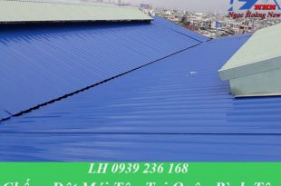 Dịch vụ chống dột mái tôn tại quận bình tân