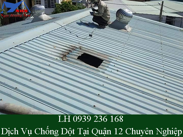 Dịch vụ chống dột tại quận 12 chuyên nghiệp