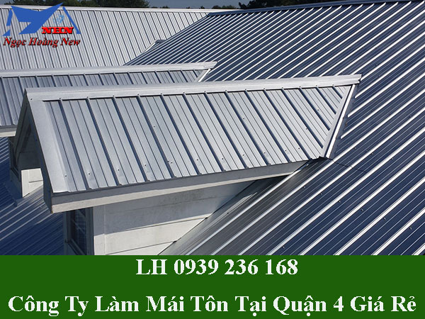 Công ty làm mái tôn tại quận 4 chuyên nghiệp